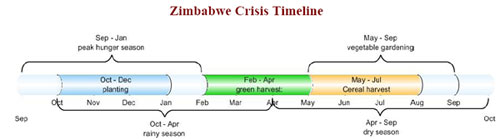 Zimbabwe Crisis Timeline