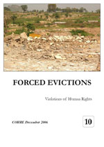 Global Survey on Forced Evictions: Violations of human rights